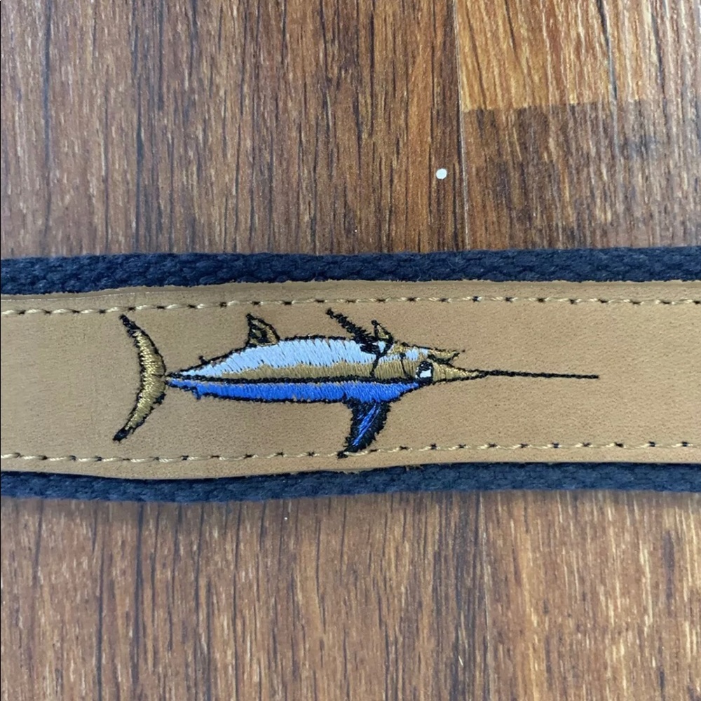 Mens Guy Harvey Belt, Blue, Size 34